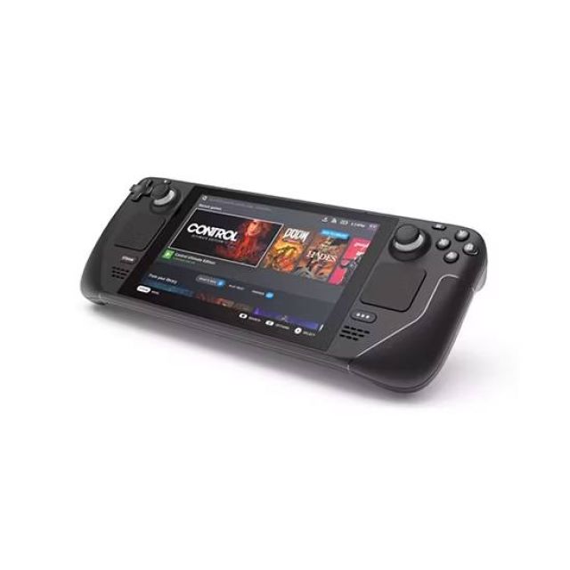 STEAM DECK เครื่องเกมพกพาจาก Valve หน้าจอ 7 นิ้วรองรับเกมจากสตีมขนาด 256GB สีดำ