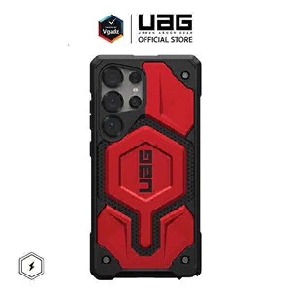 เคสสำหรับ Galaxy  S25 Ultra รุ่น Monarch Pro สี Crimson