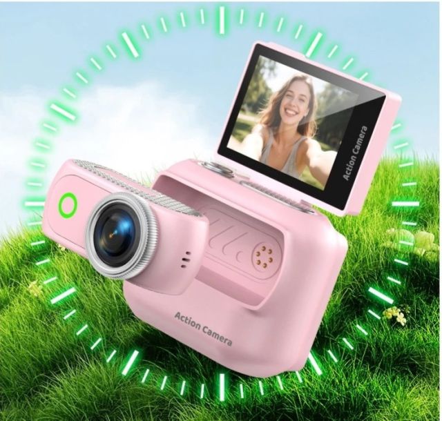 Action Camera กล้อง 4K WIFI สีขาว